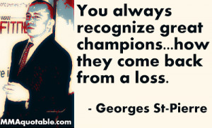 MMA Quotes on Adversity