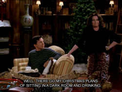 quotes television tv show christmas card will and grace karen walker ...