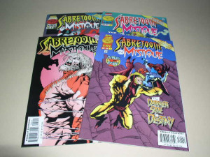 Marvel Comics, Sabretooth and Mystique #1-4, 1996, X-Men!