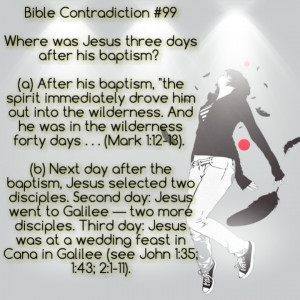 Bible Contradiction #99