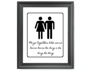 Art - Funny Quotation Prints - Engagement Announcement - Save the Date ...