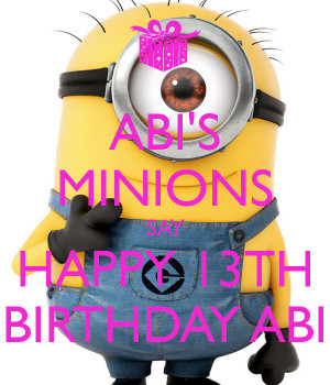 birthday to me minions i am in love with the minions hqdefault jpg ...