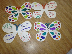 Holocaust Remembrance Day Kindess Butterflies