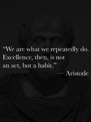 Excellence by Aristotle