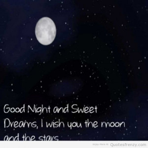 Goodnight Sweetdreams sleep Quotes