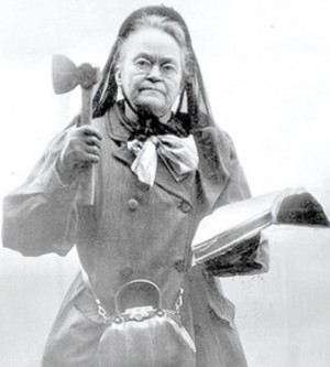 Carrie Nation Hatchet Carrie nation