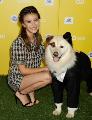 2015 G Hannelius in Dog Awards