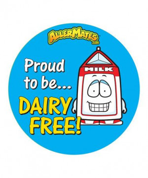 Take a look at this Dairy Food Allergy Sticker - Set of 48 by ...