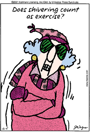 Thermodynamics and Cold Exposure For Fast Fat Burning?