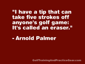 Golf Practice Quotes