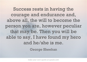 George Sheehan quote
