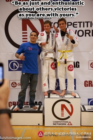 Master Carlos Gracie Sr. quote Comp Net tournament.