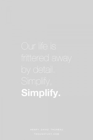 Simplicity quote