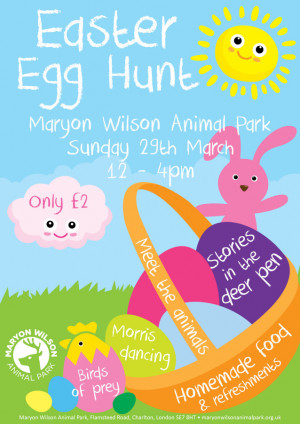 Maryon Wilson Animal Park’s Easter Egg Hunt