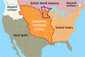 Louisiana Purchase Map Exploration