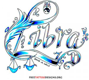 freetattoodesigns.orgLibra tattoo design