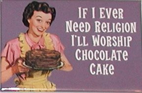 Chocolate cake quote