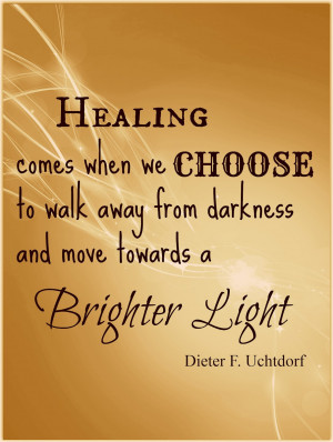 ... the gospel of jesus christ it illuminates the hope in the world all