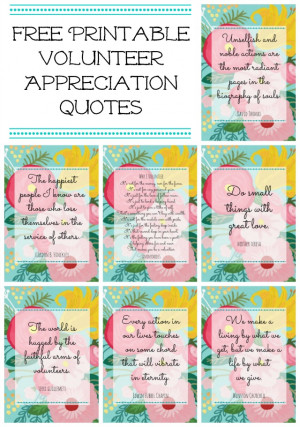 quotes 11 magnolia lane free printable volunteer appreciation quotes ...