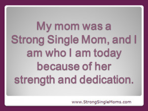 can end this post saying I'm happy being a single mom and ...