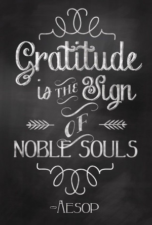Gratitude Quote Chalkboard Art Sign Poster by JillianArtandDesigns, $ ...