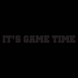 It's Game Time Wall Quotes™ Decal