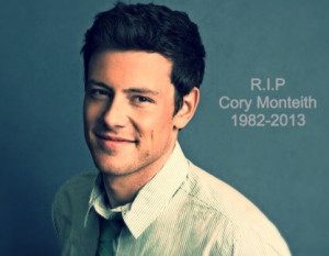RIP Cory Monteith. Gone far too soon.