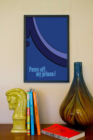 Ice+Queen+//+Adventure+Time+Minimalist+Quote+Poster+by+TheGeekerie,+$ ...