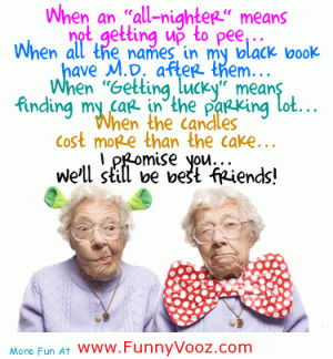 ... sayings | funny old age images quotes with best friends couple