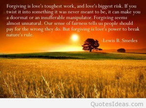 cute forgiveness quote with image