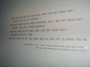 Washington DC Part 1 – The Holocaust Museum