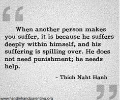 Even if they're being mean to them, think about how you felt when it ...
