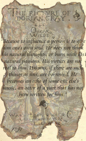 Dorian Gray Quotes Oscar Wilde