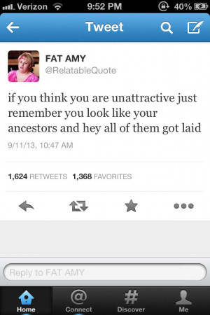 Fat Amy Quotes Lesbihonest Fat amy wisdom. via amanda baker
