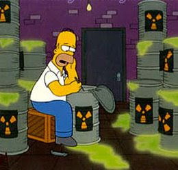 Isn’t nuclear waste that slimy stuff that glows in the dark?
