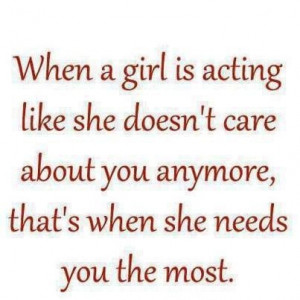 Lonely girl