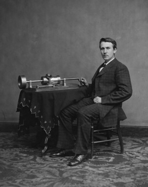 Thomas Edison : This photo of a young Edison was taken with the ...