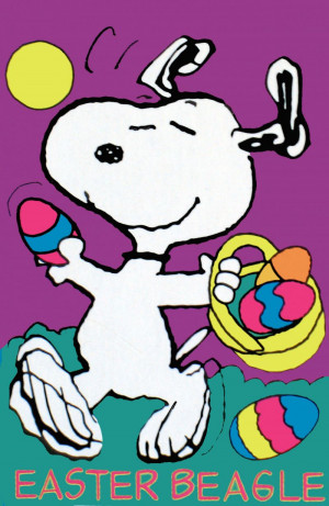 Snoopy Easter Beagle