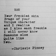 Cute Quotes About Freckles QuotesGram