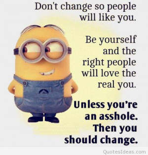 Funny minions cartoons quotes on images
