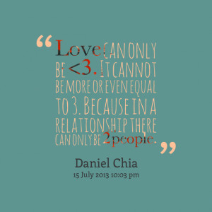 Quotes Picture: love can only be
