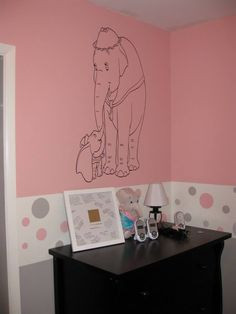 Disney Dumbo Quote Vinyl Wall Decal Nursery HEAVEN BABY