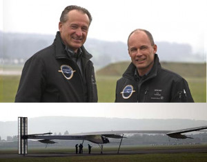 Solar plane, 1st of its kind, Airbus-sized, around the world without ...
