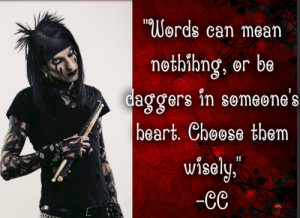 cc quote (cc,cristin,coma,black,veil,brides)