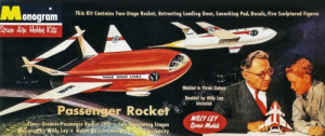 Willy Ley Space Models : Passenger Rocket/Trans-Oceanic Passenger ...