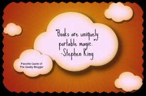 Favorite Book or Reading Quotes (Tuesday Fun): Stephen King