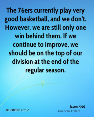 ... end good however improve only play regular season should still the end