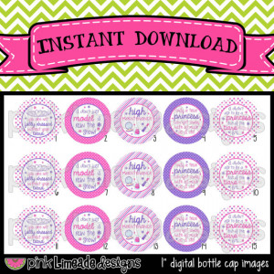 High Maintenance - cute girly princess sayings - INSTANT DOWNLOAD 1 ...