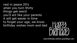 30th Birthday Funny Sayings 30th birthday poems and quotes