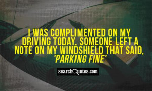Funny Fast Driving Quotes